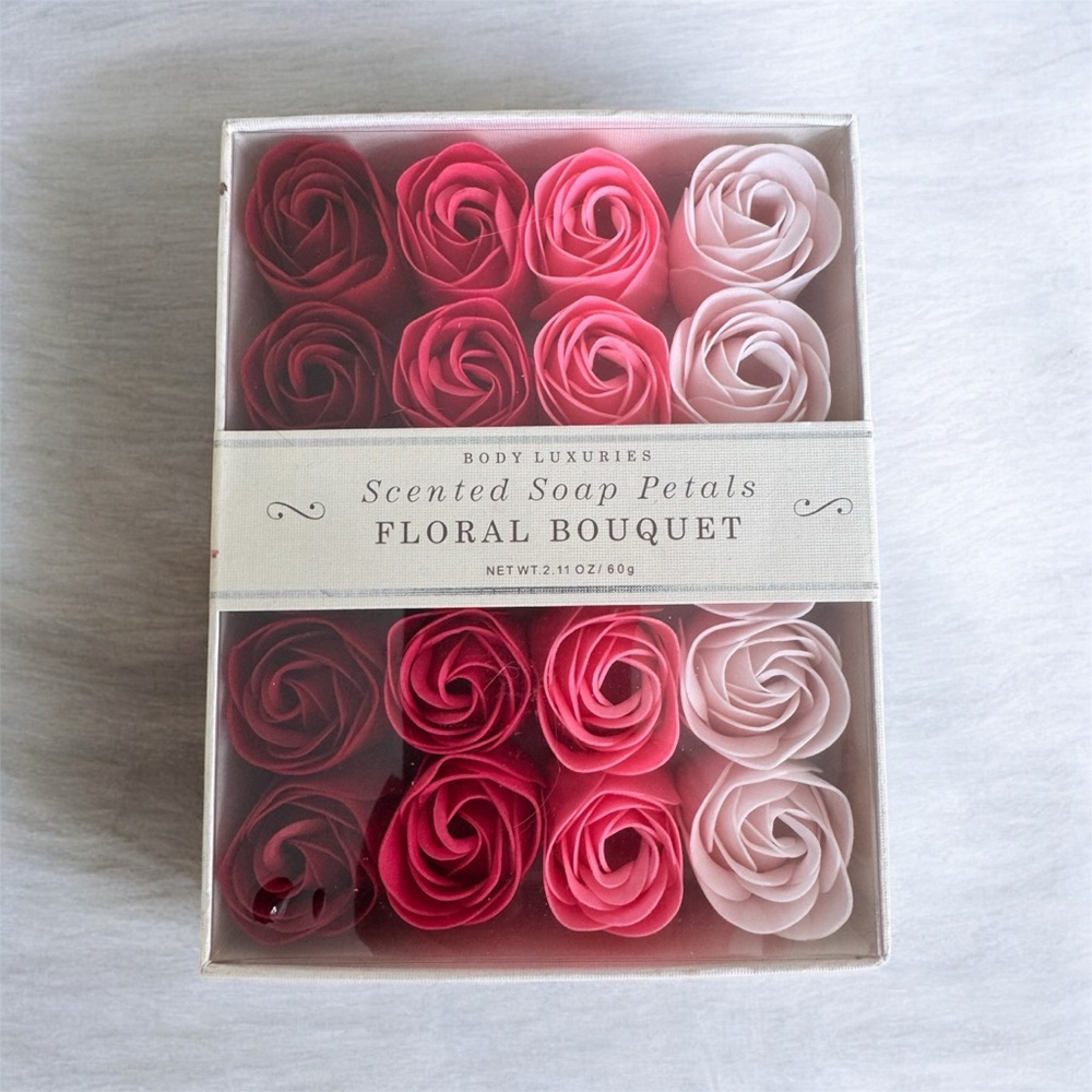 Floral Bouquet Scented Soap Petals
